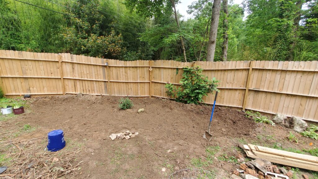 One of our rain gardens