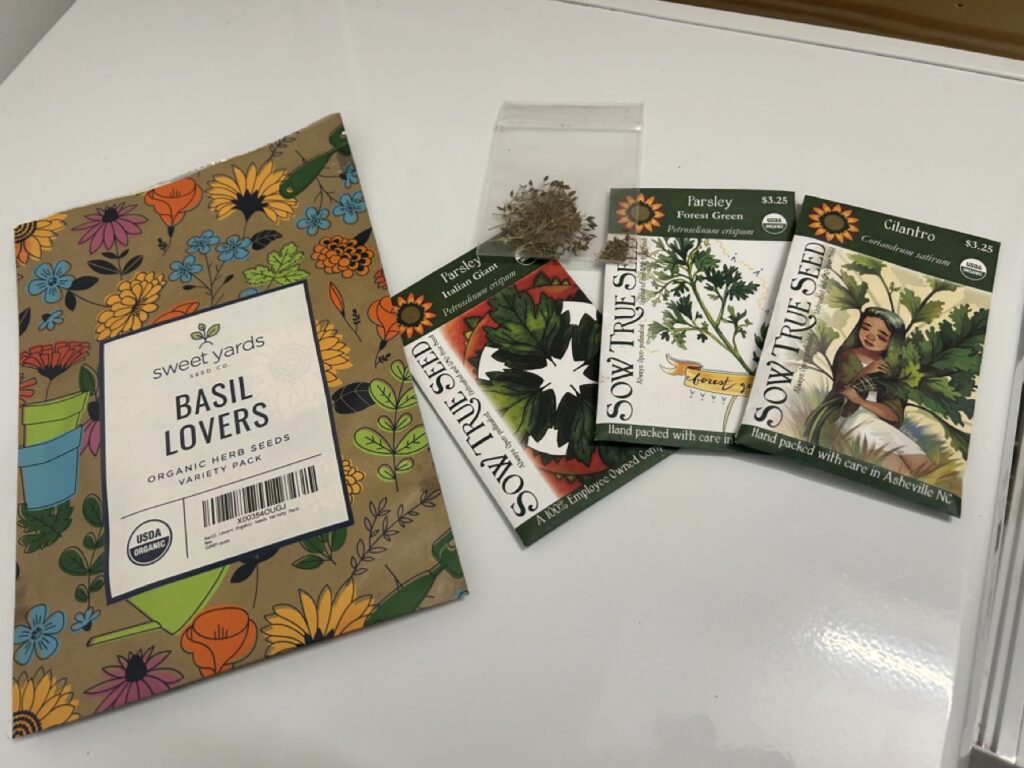 Herb Seed Packets